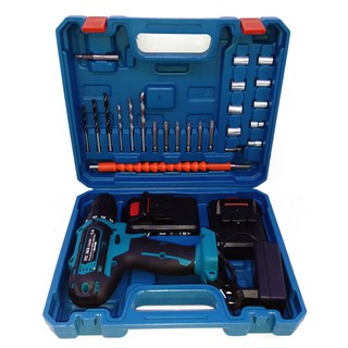 EDON Mesin Bor Obeng Cordless Drill 12V - 1 Baterai 12 Volt | Shopee