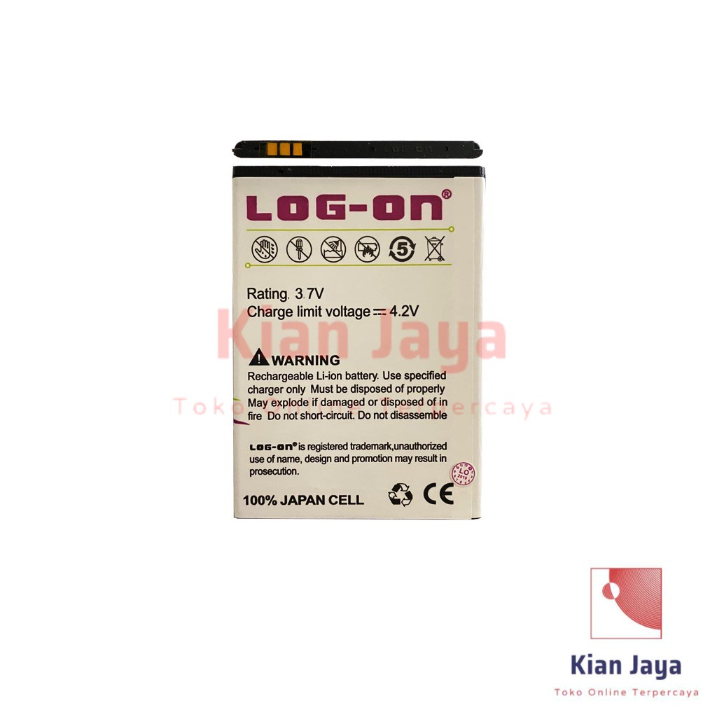 Baterai Double Power Log-on Hp Maxtron V13 Batre Batrai Battery Original Logon