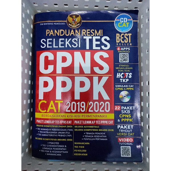 

PANDUAN RESMI SELEKSI TES CPNS PPPK CAT 2019/2020