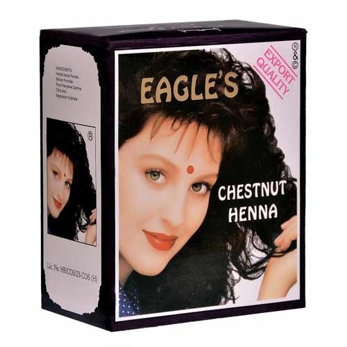 Eagles Black &amp; Brown Henna Hair Sachet Pcs | Cat Pewarna Rambut Henna Eagle