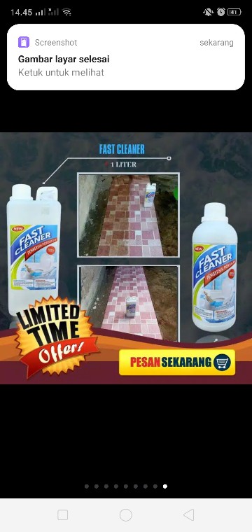 (pembersih Ampuh) Fast Clener