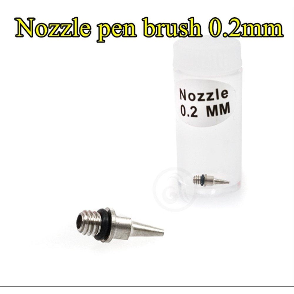 

nozzle pen brush 0.2mm parts nozzle dual action pen air brush