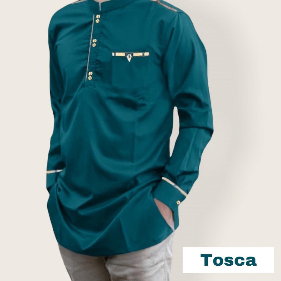 ♖ BAJU KOKO RAJA TOJIRO - BAJU KOKO PRIA MUSLIM LENGAN PANJANG - BAJU KOKO BAHAN KATUN PREMIUM MURAH