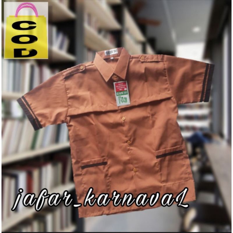 seragam pramuka sd siaga lengan pendek baju pramuka sd seragam pramuka siaga sd, seragam sekolah