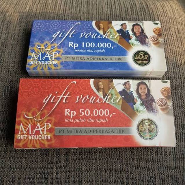 Jual Gift Voucher MAP Pecahan 50rb | Shopee Indonesia