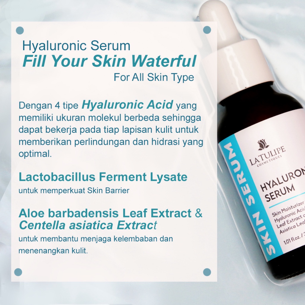 La tulipe Hyaluronic Serum