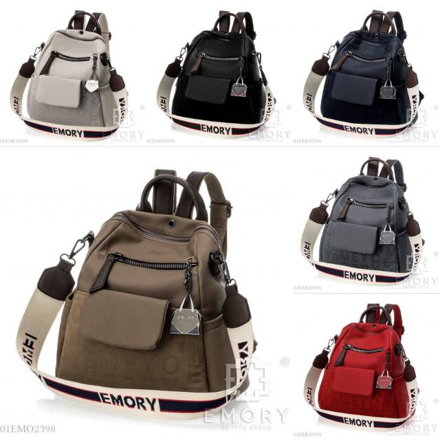 EMORY 01EMO2398 / BACKPACK MULTIFUNGSI / TAS RANSEL WANITA ORI