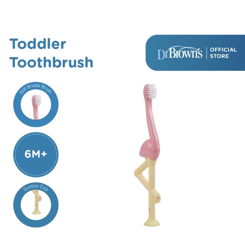 Dr.Brown’s infant-to-toddler toothbrush