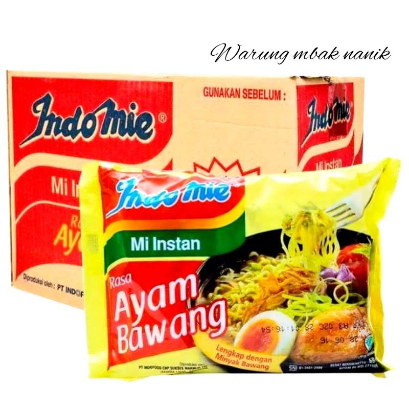 

Indomie mie bawang 1karton isi 40bungkus