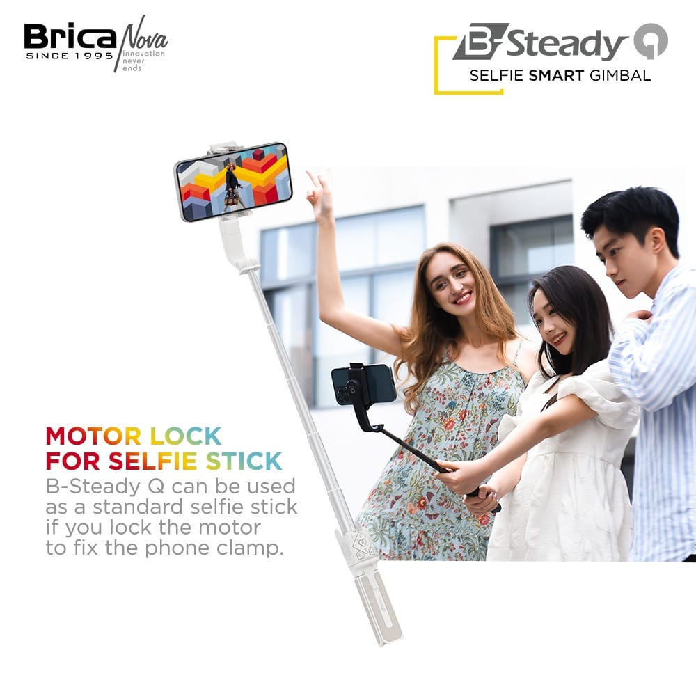 Brica BSteady Q - B-Steady Q - Selfie Smart Gimbal