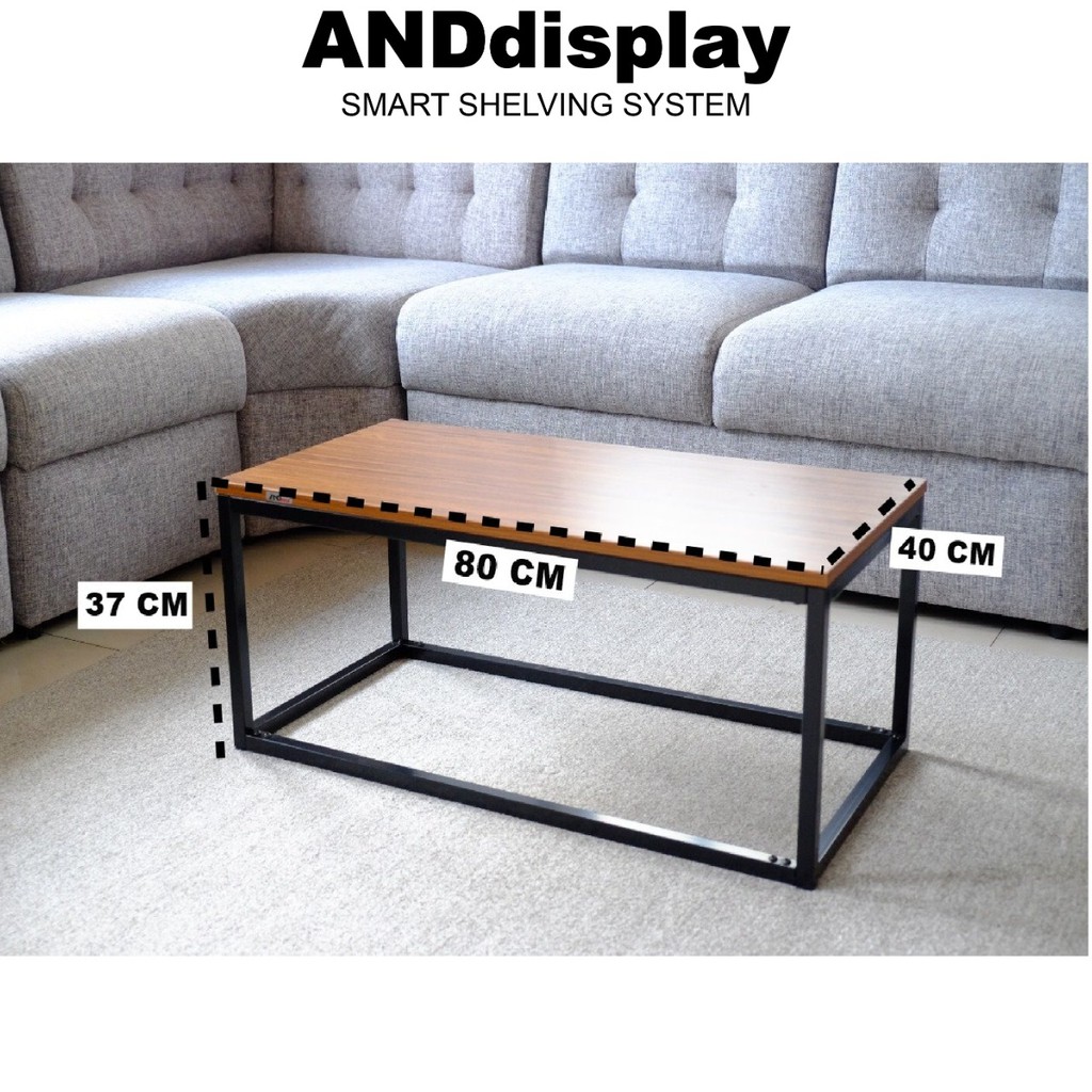 MEJA SIDE TABLE CASA 40*80*37 CM - MEJA SOFA - LIVING ROOM ANDDISPLAY