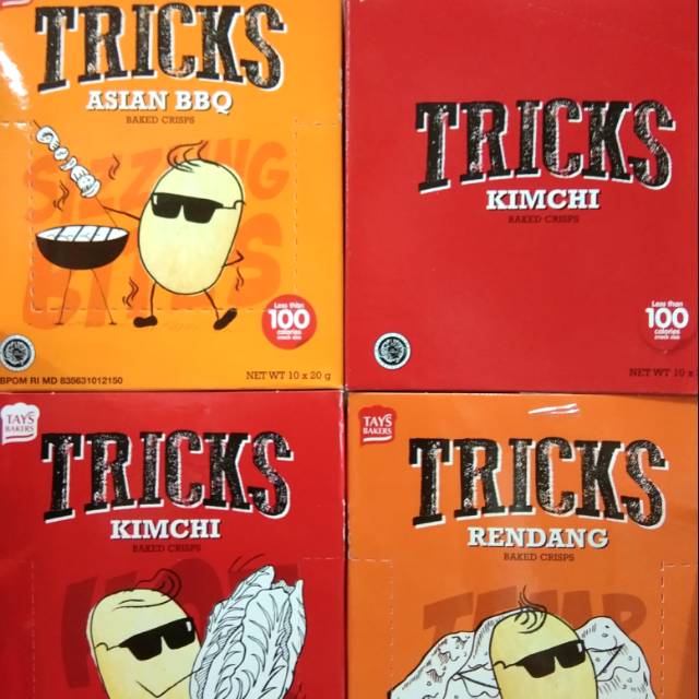 

Tricks Baked Crisps Box isi 10pcs