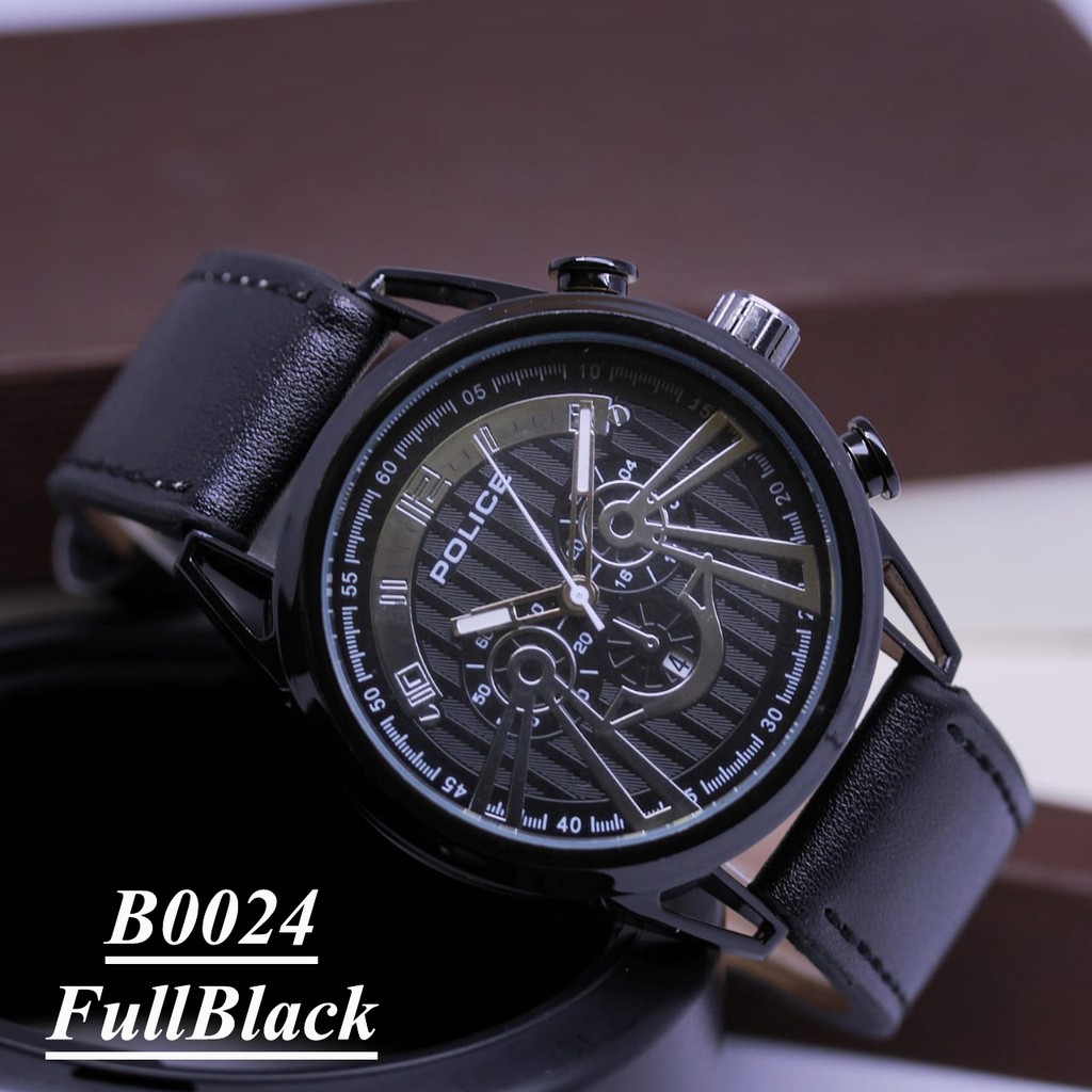 Jam Tangan Pria/Cowo Police - Kode B0024