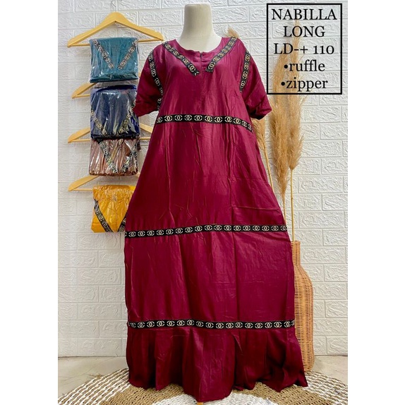 NABILA DRESS/BAJU SANTAI WANITA/DASTER WANITA BUSUI/DASTER VIRAL/DASTER KEKINIAN