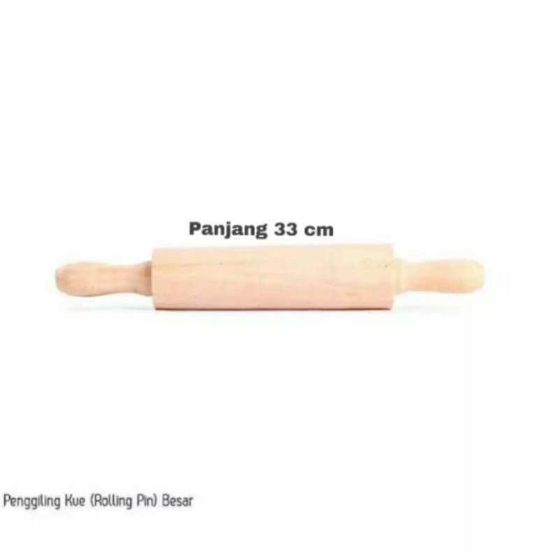 Rolling pin kayu/penggiling adonan kayu/penggilas adonan