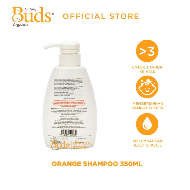 Buds Shampoo Orange/Shampoo Organic