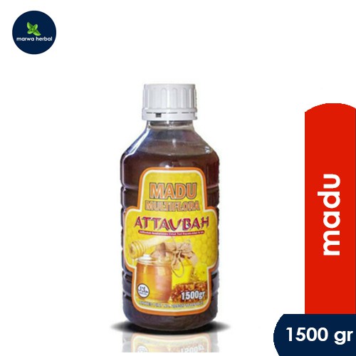 

Madu Multiflora Attaubah 1500gr