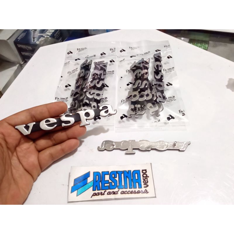 emblem emblim depan Vespa super sprint original FA kualitas bagus