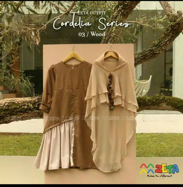 Gamis anak cordelia series by zeta outfit