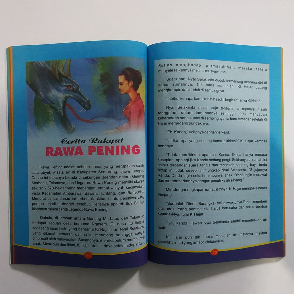 Buku Cerita Legenda Nusantara (full colour)  Shopee Indonesia