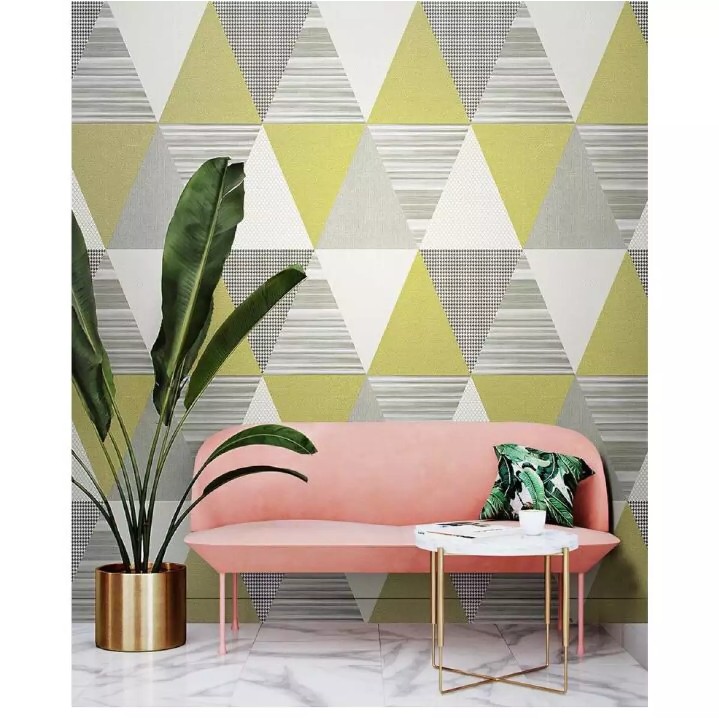 ES083 Wallpaper Stiker Dinding Motif 3D Uk. 45cmx10m Seri (G01- I01)-5