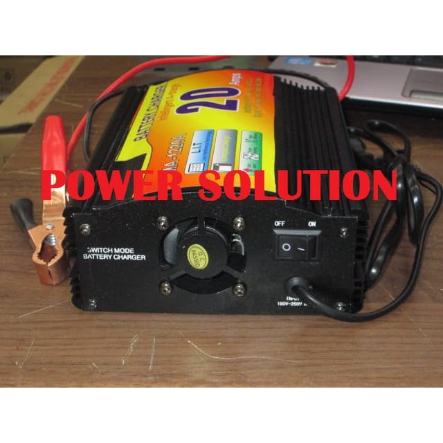 CHARGER AKI 12V 20A, CHARGER BATTERY 20A 12V, CHARGER AKI MOBIL
