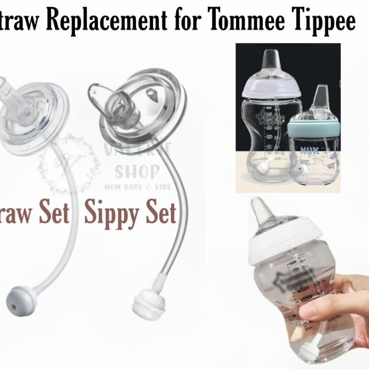 ☆↑ Straw Replacement for Tommee Tippee Sippy cup Tommee Tippee Sedotan Pengganti untuk botol Tommee Tippee _ Best Produk