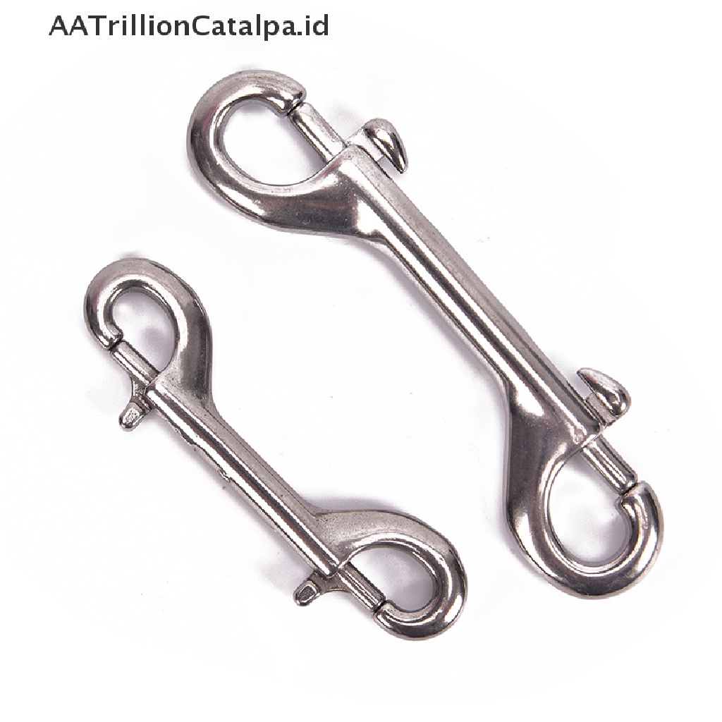 Aatrillioncatalpa 316 Kait snap bolt Bahan stainless steel Untuk scuba diving