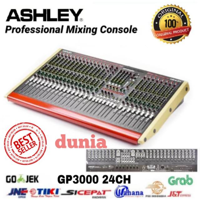 Mixer ashley GP3000 24CH
24 Channel Frame