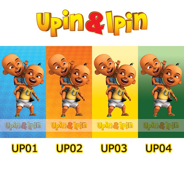 Stiker Kulkas 1 Pintu Upin Ipin