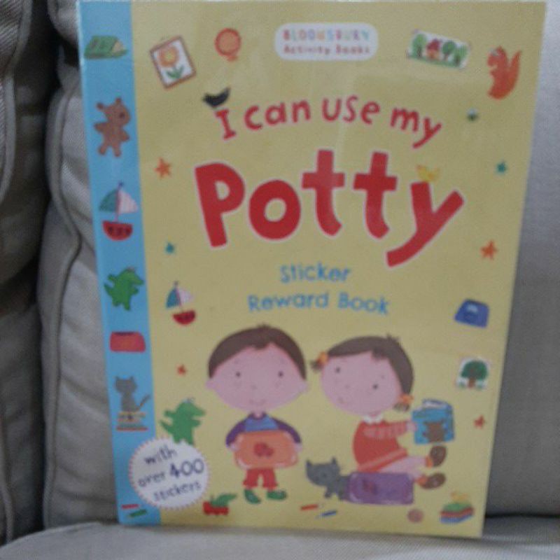 Potty Sticker Book