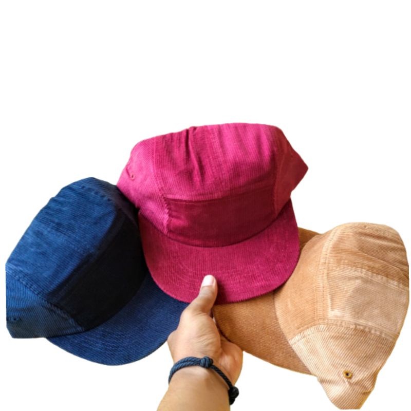 Five panel cap clasic Corduroy