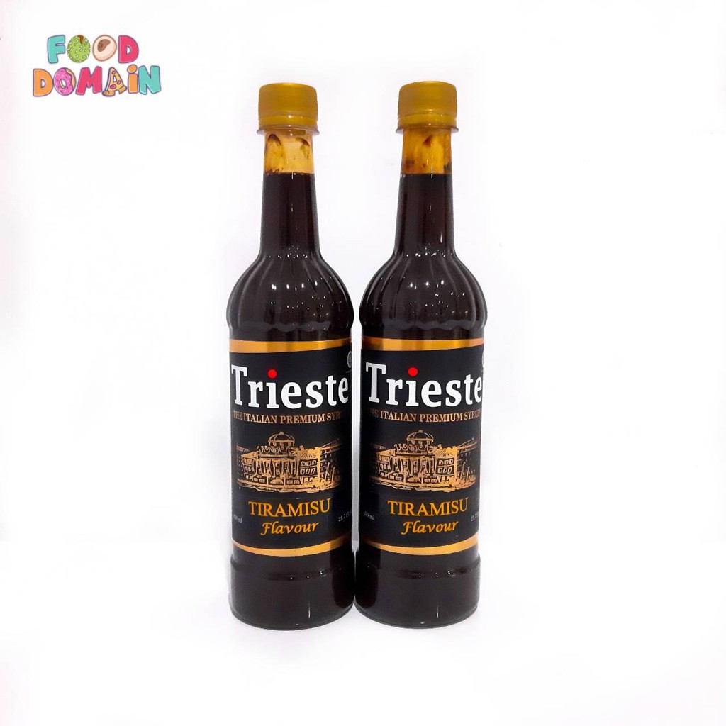 

Trieste Syrup Tiramisu - Sirup Rasa Tiramisu - 650ml