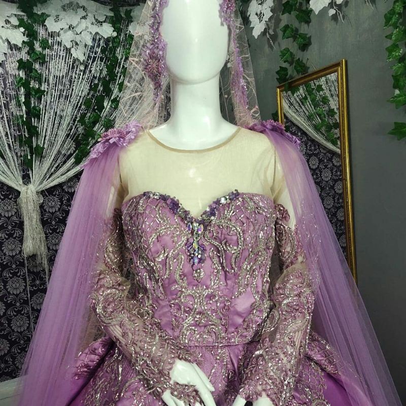 SATIN BRIDAL DUCHESS PREMIUM / harga 0,5m