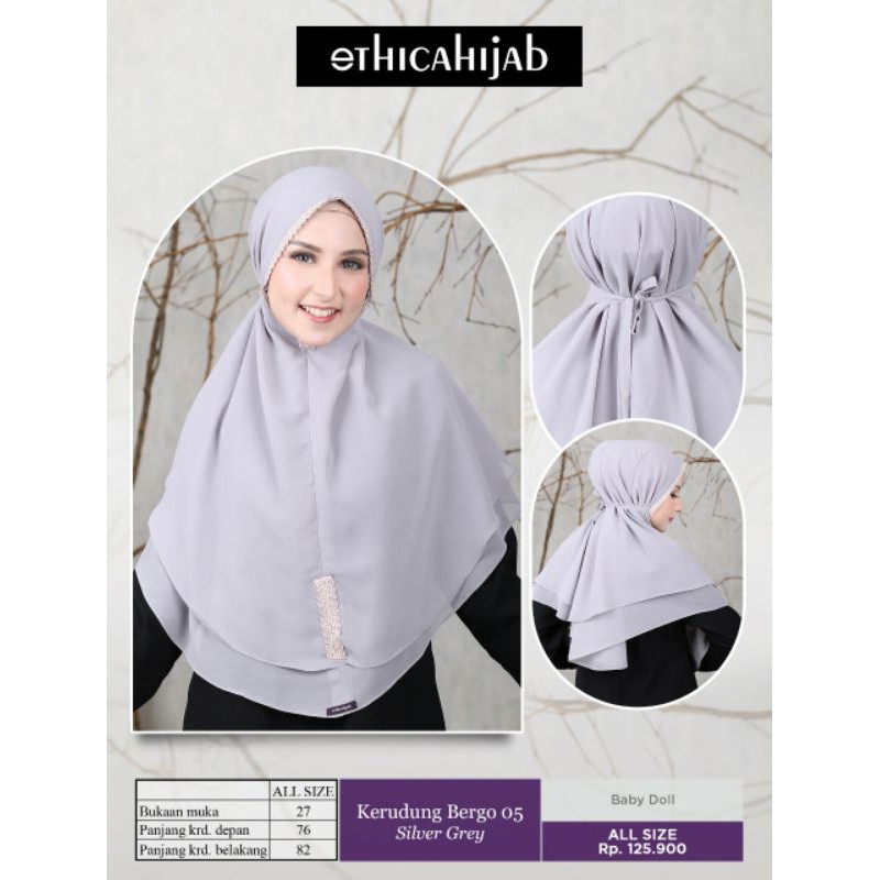 HIJAB INSTAN KERUDUNG BERGO 05 || ETHICA HIJAB