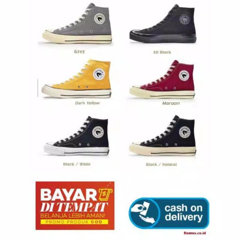 Sepatu Ventela 70s High Original