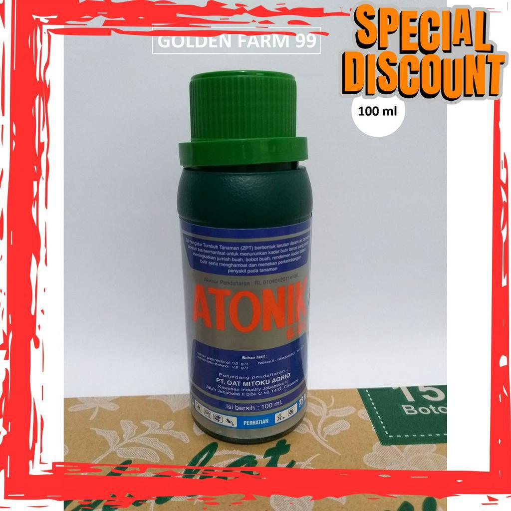 KUALITAS TERBAIK Jual zat pengatur tumbuh tanaman ZPT ATONIK 6 L Kemasan 1 ml