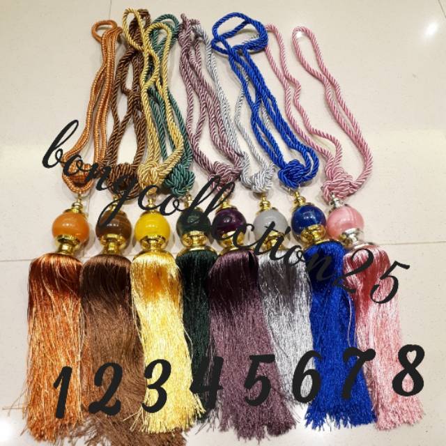 Tassel / Tali Gorden Besar / Jumbo MarmeR / SIBORI KAIN / TALI GORDEN LAMPION