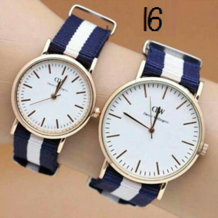 Jam Tangan BEST SELLER CANVAS COUPLE