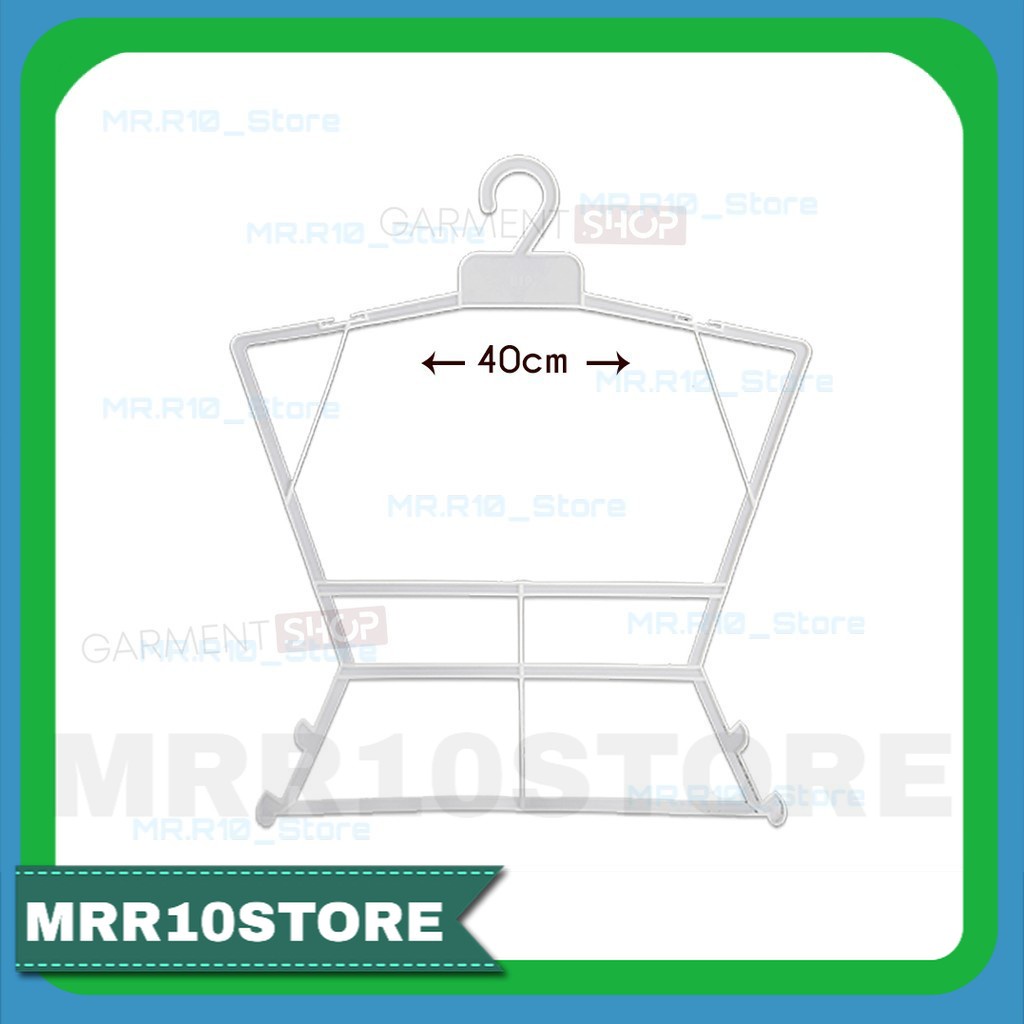 HANGER SETELAN BESAR / HANGER LAYANG PLASTIK TEBAL