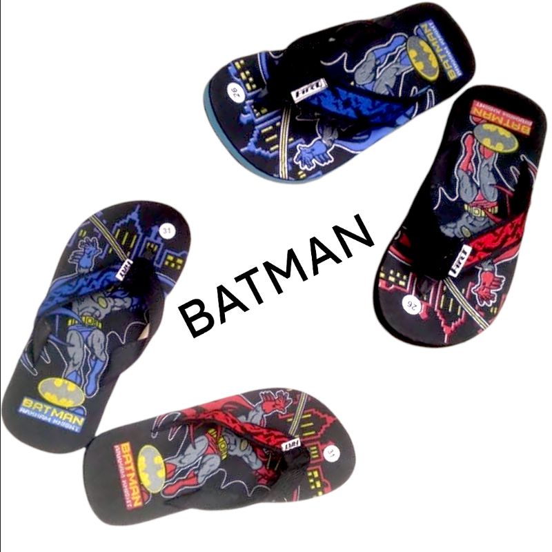 Sandal Anak Laki Laki Sol Siimpleks yy size 21 - 35 batman