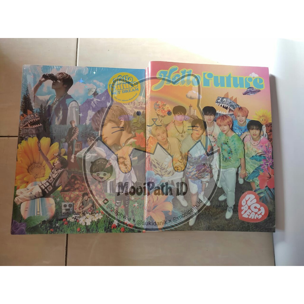 NCT DREAM ALBUM HELLO FUTURE SEALED PHOTO BOOK PB VER. + POSTER READY STOCK