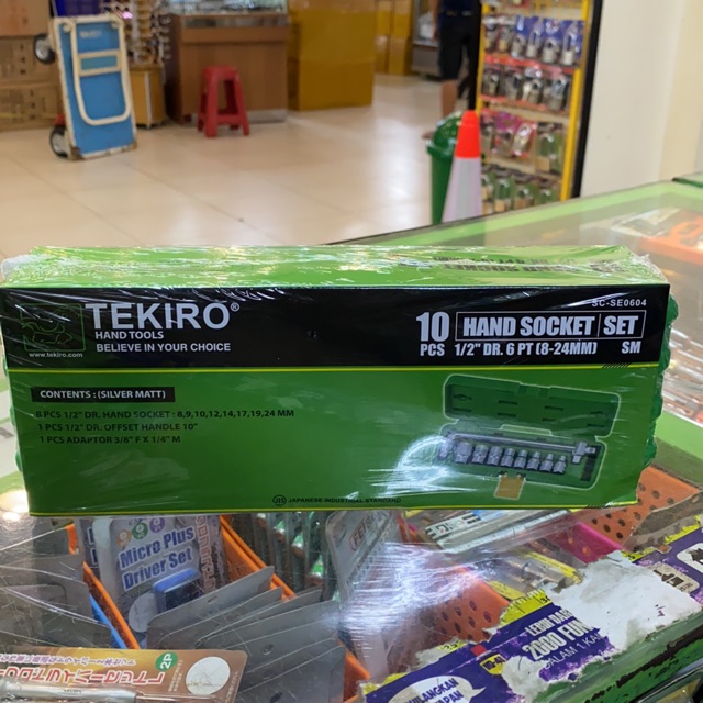 KUNCI SOK 10PCS TEKIRO