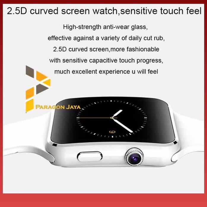 FUJI FS SMART WATCH X6 SMARTWATCH JAM TANGAN PINTAR SIM CARD YAMA