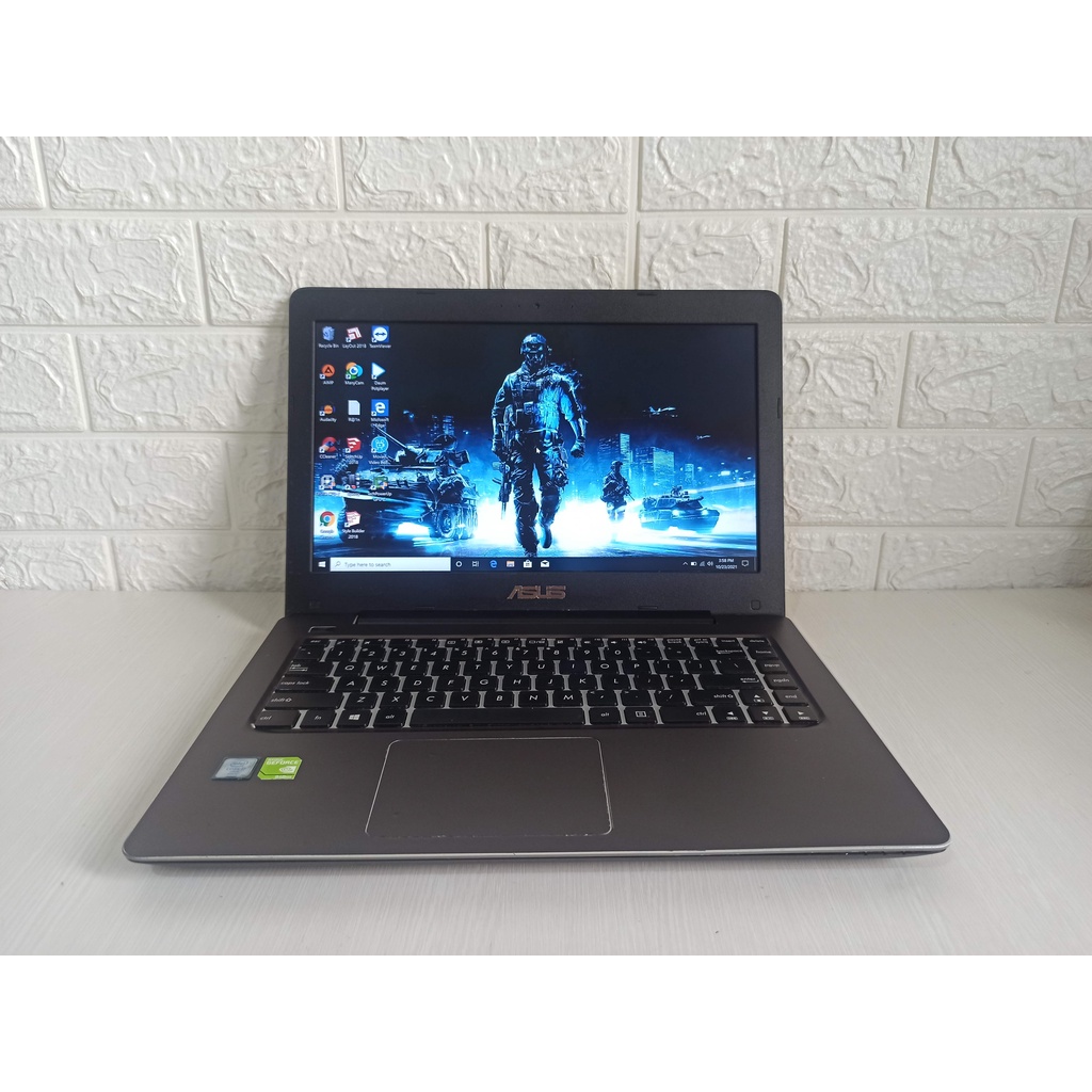 Asus A456UQ Core i7 Gen6 RAM 12GB SSD Nvidia 930mx Laptop Gaming Second Bekas Skylake Dual VGA A456U