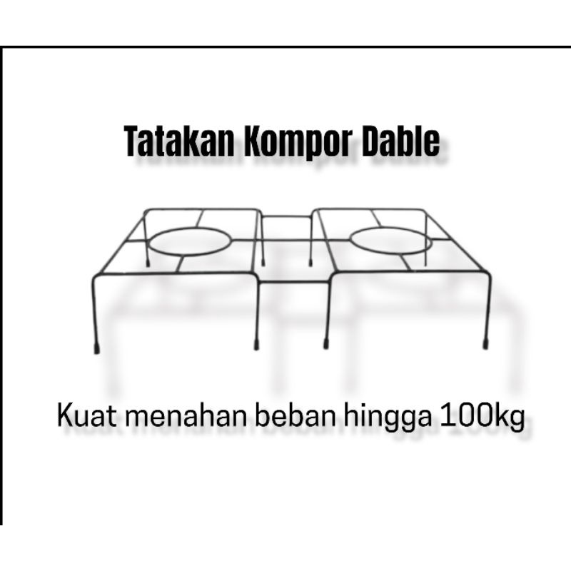 Behel Kompor Tangkringan Oven /Tungku Kompor Dable Tatakan Kompor