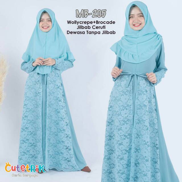 Gamis dewasa couple Cutetrik