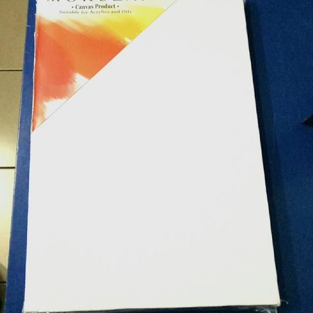 

kanvas mokuzai 20x30 (kain sudah di gesso)