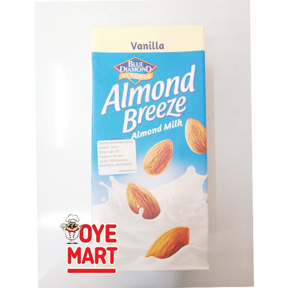 BLUE DIAMOND ALMOND BREEZE VANILLA 946ML / ALMOND SUSU VANILA