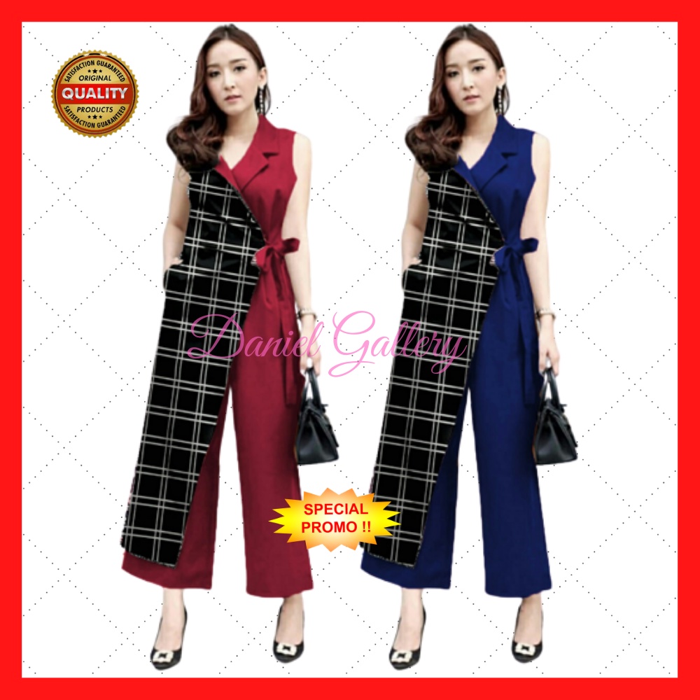 Baju Wanita Jumpsuit Overall Jumsuit Setelan Set Baju Kodok Jamsuit Stelan Celana Jumbo Bayi Anak Jeans Pendek Wanita Perempuan Cewek Gadis Remaja Cewe Pria Laki Cowok cowo Import Impor Korea Trendy Trendi Kekinian Murah Terbaru NI